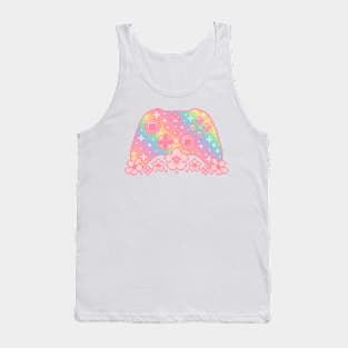 Rainbow Xbox Controller Pixel Art Tank Top